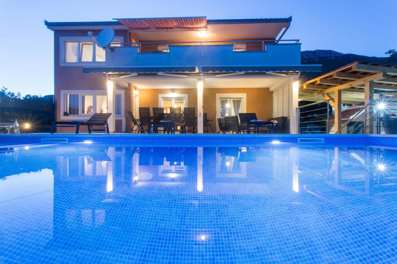Villa Ivano With Sea&Mountain View Kaštel Stari Kültér fotó
