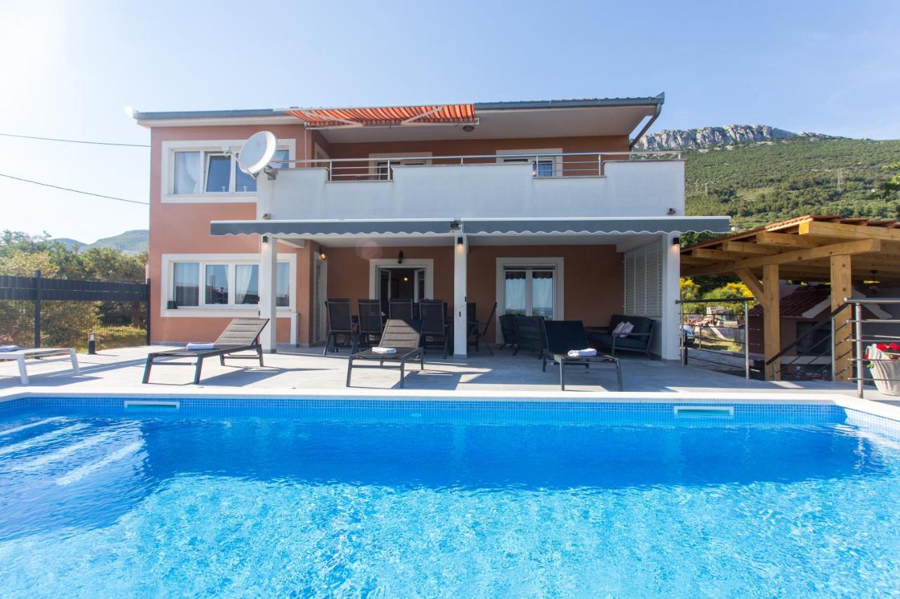 Villa Ivano With Sea&Mountain View Kaštel Stari Kültér fotó